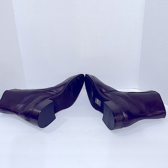 Aquatalia Brown Leather Ankle Boots Size 9 - Picture 5 of 7